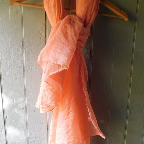 Orange Sherbet  Breezy Scarf - Picture 5 of 7